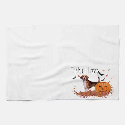 Linge De Cuisine Beagle Halloween (Horizontal)