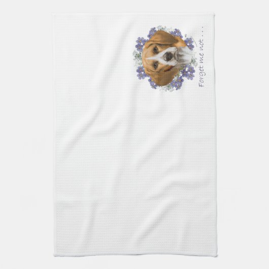Linge De Cuisine Beagle keepsake (Vertical)