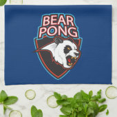 Linge De Cuisine Bear Pong Beer Pong (Plié)
