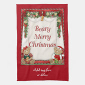 Linge De Cuisine Beary Joyeux Noël (Vertical)