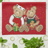 Linge De Cuisine Beary Joyeux Noël (Plié)