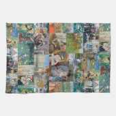 Linge De Cuisine Beau Art Impressionniste Élégant (Horizontal)