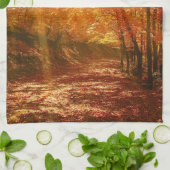 Linge De Cuisine Beau automne (Plié)