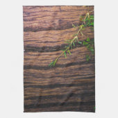 Linge De Cuisine beau bois ancien (Vertical)