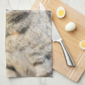 Linge De Cuisine Beau chat (Quart Plié)