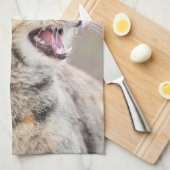 Linge De Cuisine Beau chat (Quart Plié)
