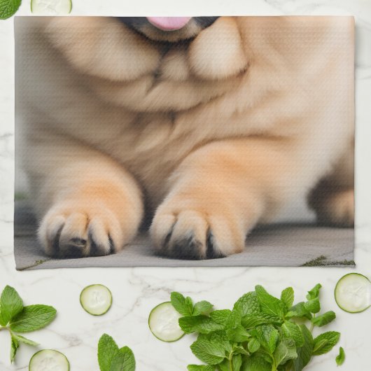 Linge De Cuisine Beau Chow Chow Chow (Plié)