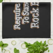 Linge De Cuisine Beau Design À Propos Du Courage Debout! T-Shir (Plié)