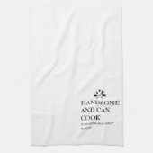 Linge De Cuisine Beau et cuisinière (Vertical)