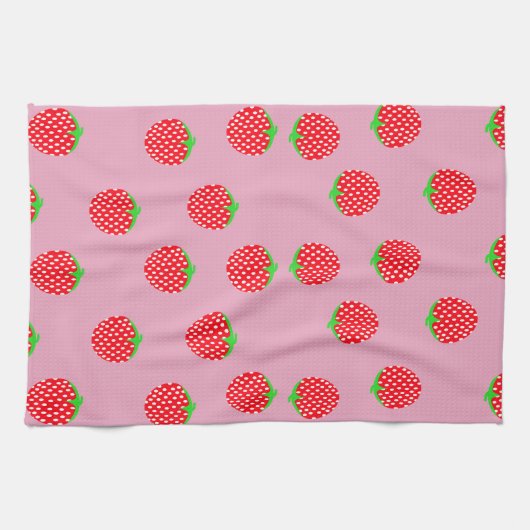 Linge De Cuisine Beau été Berry (Horizontal)