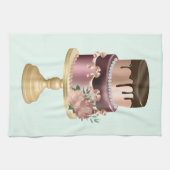 Linge De Cuisine Beau gâteau de fête de Glam brillant (Horizontal)