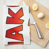 Linge De Cuisine Beau Jambo Kenya Hakuna Matata Beau Art (Quart Plié)