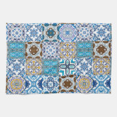 Linge De Cuisine 🤩 Beau mélange d'Azulejos (Horizontal)