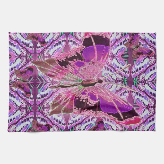 Linge De Cuisine Beau papillon (Horizontal)