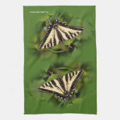 Linge De Cuisine Beau papillon de l'Ouest de Tigre Swallowtail (Vertical)