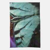 Linge De Cuisine Beau papillon Turquoise Swallowtail (Vertical)