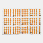 Linge De Cuisine Beau Patch Citrouille Halloween (Horizontal)