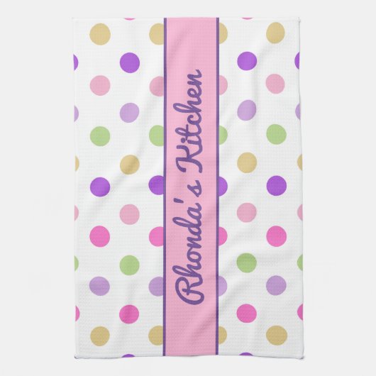 Linge De Cuisine Beau Pois (Vertical)