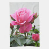 Linge De Cuisine Beau rose de rose (Vertical)
