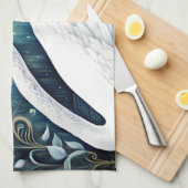 Linge De Cuisine Beau Swan (Quart Plié)