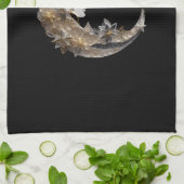 Linge De Cuisine Beau visage dans la lune (Plié)