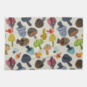 Linge De Cuisine Beaucoup de champignons (Horizontal)