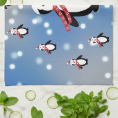 Linge De Cuisine Beaucoup de pingouins (Plié)