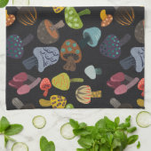 Linge De Cuisine Beaucoup Plus De Champignons (Plié)