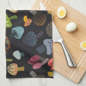 Linge De Cuisine Beaucoup Plus De Champignons (Quart Plié)