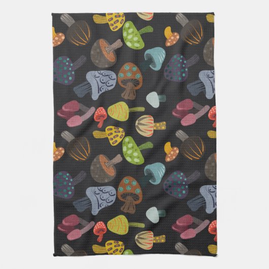 Linge De Cuisine Beaucoup Plus De Champignons (Vertical)