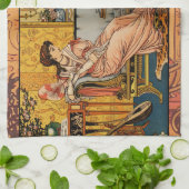 Linge De Cuisine Beauté Beast Classic Fairy Tale Caractères (Plié)