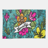 Linge De Cuisine Beauté de l'oreiller avec fleurs (Horizontal)