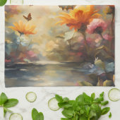 Linge De Cuisine Beauté des papillons (Plié)