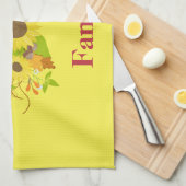 Linge De Cuisine Beauté du tournesol d'automne (Quart Plié)