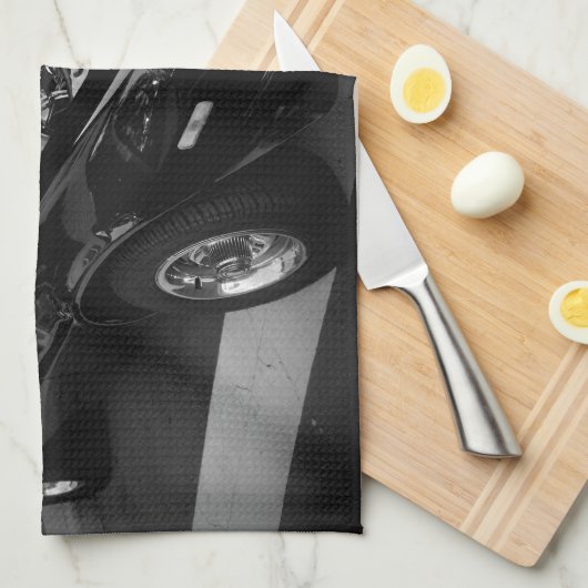 Linge De Cuisine Beauté noire (Quart Plié)