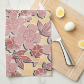 Linge De Cuisine Beautiful cherry blossoms (Quart Plié)
