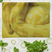 Linge De Cuisine Beautiful Yellow Burmese Python (Plié)