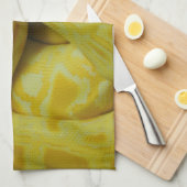 Linge De Cuisine Beautiful Yellow Burmese Python (Quart Plié)