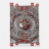 Linge De Cuisine Beaux Coeurs de Noël Fêtes Couleurs de saison (Vertical)