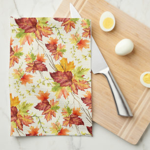 Linge De Cuisine Beaux Feuilles d'érable