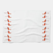 Linge De Cuisine Beaux Flamants roses roses (Horizontal)