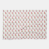 Linge De Cuisine Beaux fruits de cerise sur blanc (Horizontal)