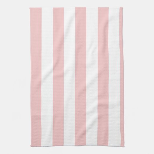 Linge De Cuisine Bébé à rayures roses; rayées (Vertical)