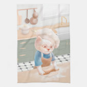 Linge De Cuisine Bébé Bébé - Cosy Morning Kneading (Vertical)