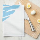 Linge De Cuisine Bébé Coeur bleu (Quart Plié)