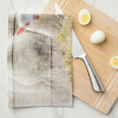 Linge De Cuisine Bébé d'agneau à mouton russe (Quart Plié)