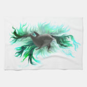 Linge De Cuisine Bébé dauphin (Horizontal)