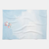 Linge De Cuisine bébé éléphant avec ballons (Horizontal)