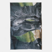 Linge De Cuisine Bébé Eléphant Gris mou (Vertical)