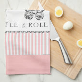 Linge De Cuisine Bébé Fille Drôle (Quart Plié)